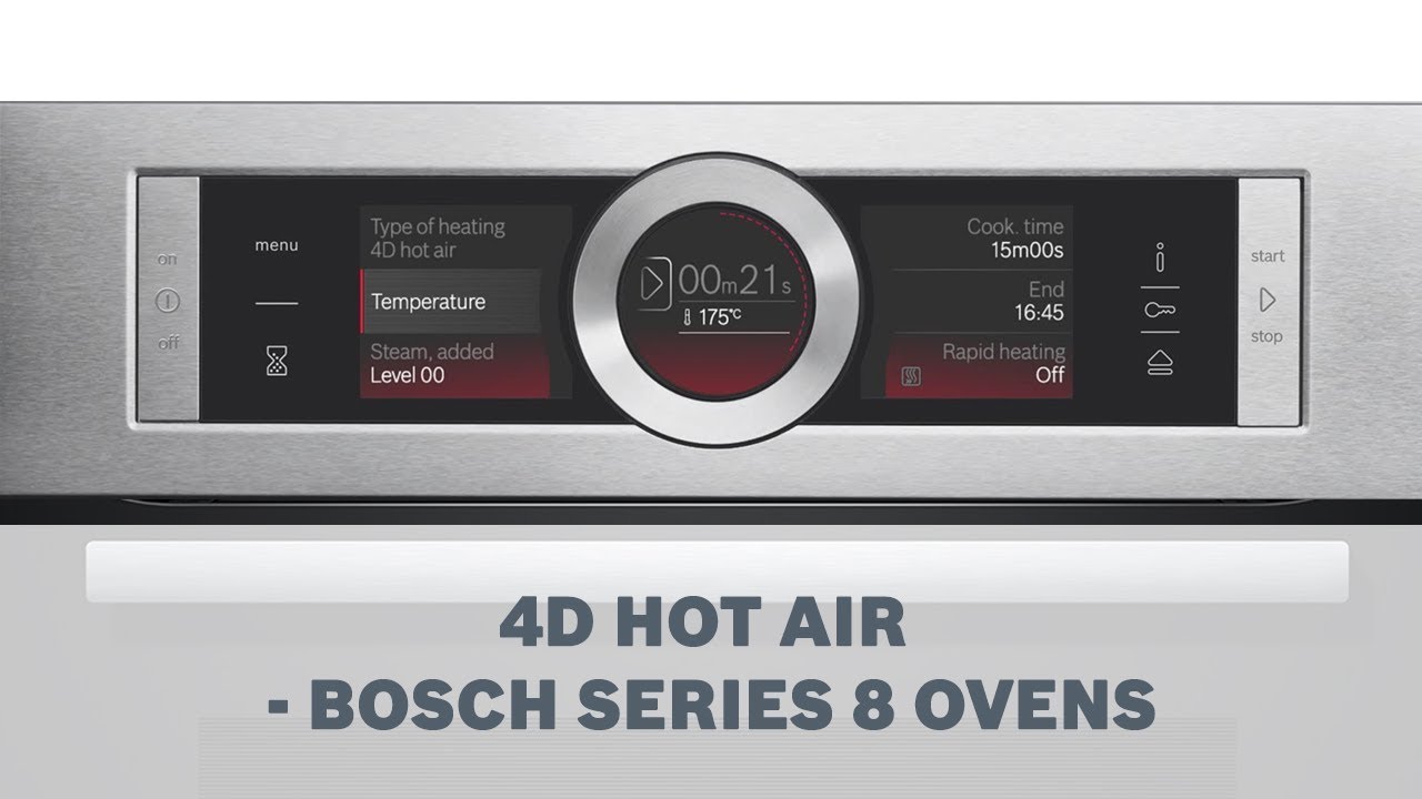 Chức năng nướng 4D Hotair cao cấp chỉ có ở Bosch